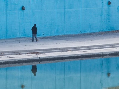 The color of solitude.