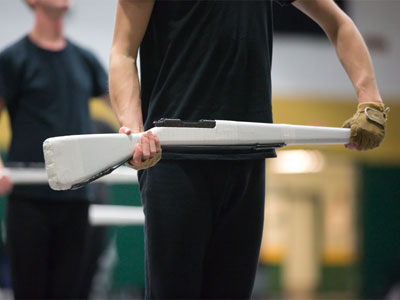 Onyx color guard rehearsed from 8pm - 1am the day after Thanksgiving, 10 - 10 on Saturday and 10 - 4 Sunday.