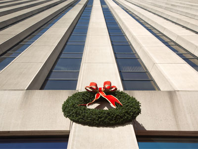 Courthouse Square looking up.
