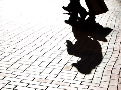 Courthouse Square looking down.