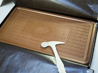 Time to start eatin` this thing.