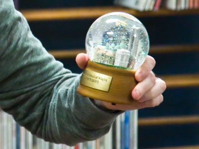 Who wouldn`t want a Dayton snowglobe?