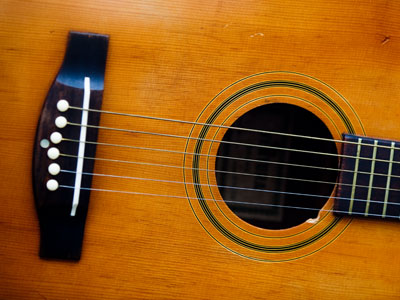 I walk these streets, a loaded six-string on my back.  I play for keeps, `cause I might not make it back. BON JOVI