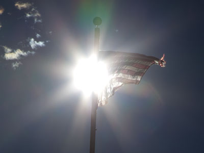 Never do this to your camera or your eyes.