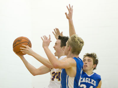 High school sports action!