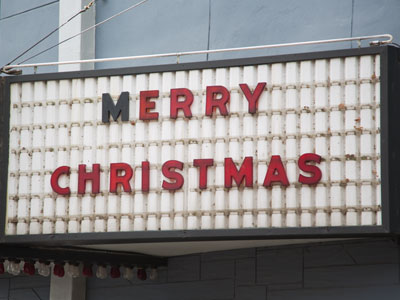Christmastime in the Oregon District.