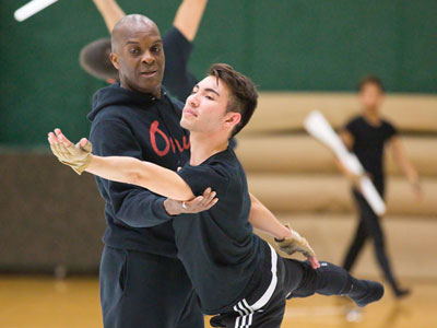 They worked as a group and individually to refine their show, which will have its public premiere in January.