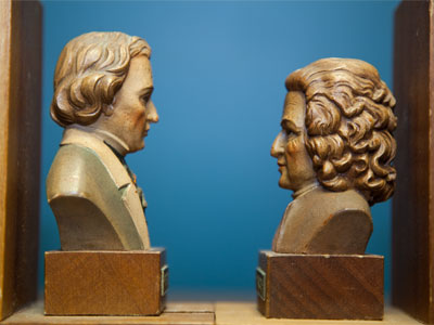 Chopin was taller, but Bach had better hair.