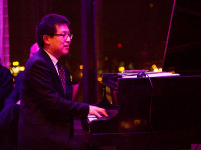 Pianist Keigo Hirakawa.