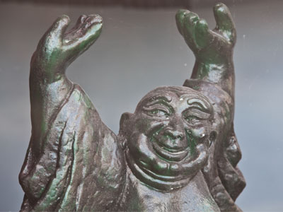 If it was me, I`d put on a shirt.