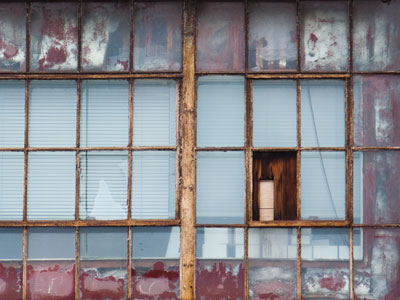 Decadent downtown Dayton decay.