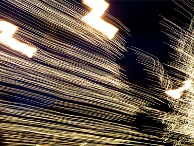 Some people are slow to take down their Christmas lights (I`m looking at you, Oakwood).