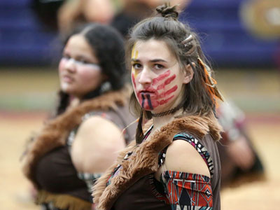 I was the only photographer, and I was sitting right in front of the judge, so of course she looked in my direction.
