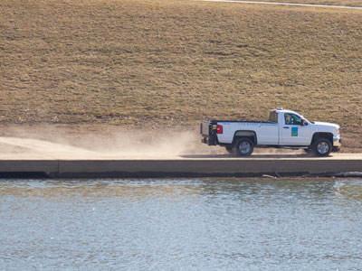 The ol` dusty trail.