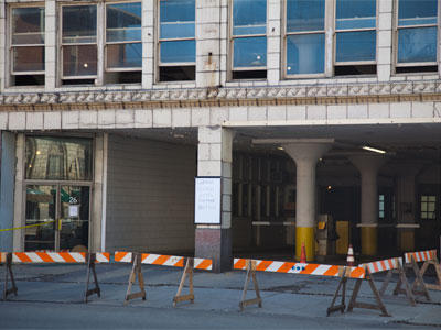 The city just noticed how unsafe my parking garage is (see May 30, June 4, August 28, 2014; February 3, March 10 and July 30, 2015).  Now where will I park?
