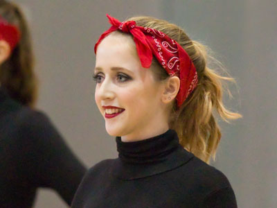 Extra points for smiling.  Not everyone does.