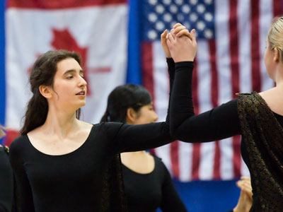 Photographing the competition was reel fun!