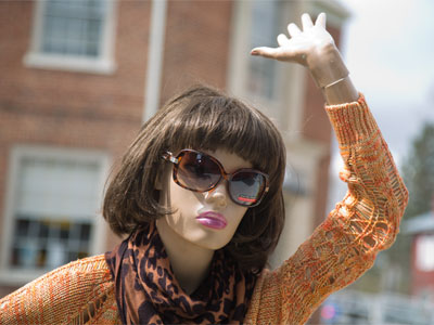 I had to sit on a friendly Fronana face.