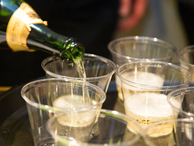 Other people came into the park and said that there weren`t very many flowers.  Huh?