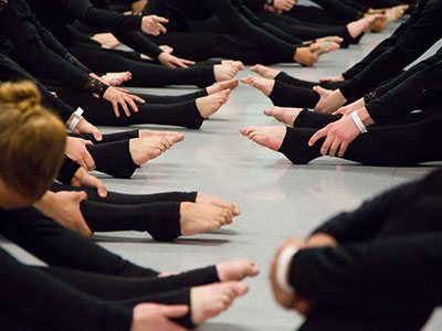 Their feet show the signs of continuous wear:  calluses and broken skin, partially healed and broken again.