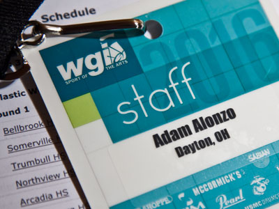 The Color Guard World Championships begin tomorrow.