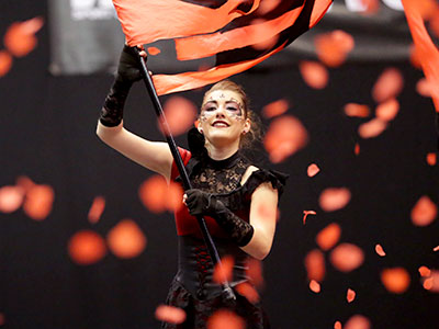 The color guard world championships began today, and I took about 10,000 photos between 11:30am - 9:00pm.
