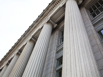 The Halls of Justice.