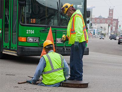 A little too close to traffic, if you ask me.