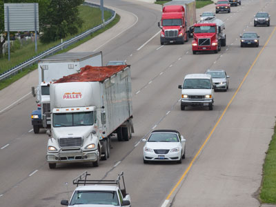 Other people have to experience the morning rush hour.