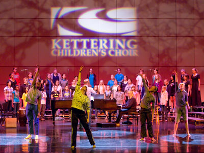 Just another Monday night in the arts district.