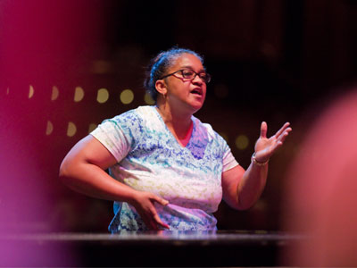 My photos of rehearsals are better than performances.