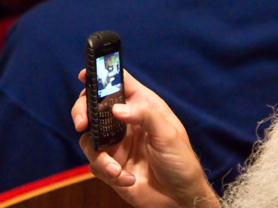 Please, no video recording.