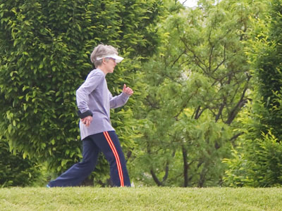 Run, woman, run! (See May 18 above)