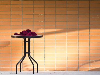 Porch paraphernalia.