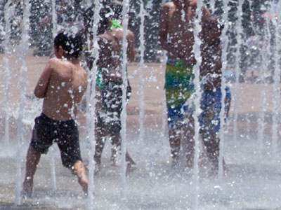 It was hot.  I was tempted.