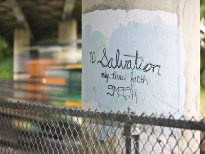 For by grace are ye saved through faith. EPHESIANS 2:8