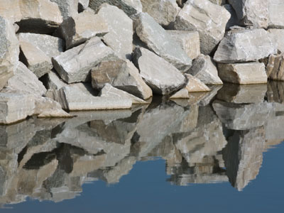 Work continues on the river (see June 29, 2016).