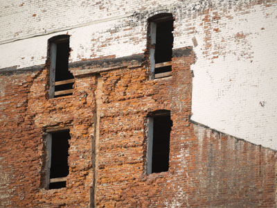 Urban blight.