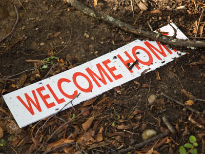 Home is that place where, when you have to go there, they have to take you in.