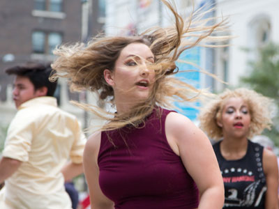 What if they threw a flash mob and nobody came?