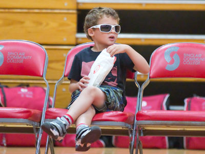 Courtside seats cost a cool grand.