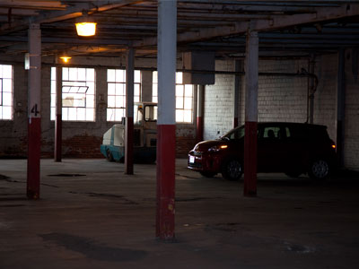 My parking garage isn`t creepy or anything.