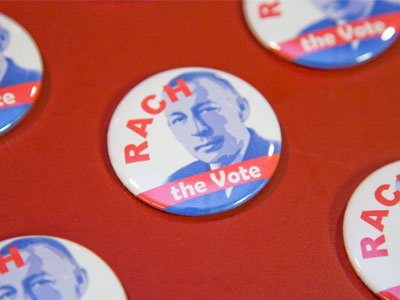 Outside the concert hall.