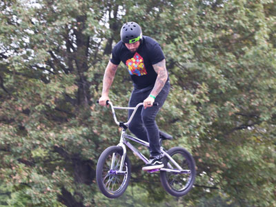 The law of gravity was temporarily suspended today.