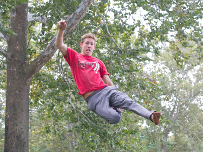 The most impressive example of flying I saw today.