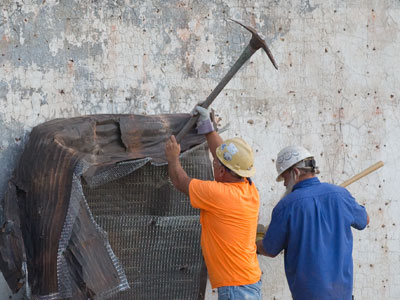 Sometimes you just need a guy who can use a pickaxe.