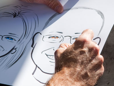 He still makes pictures the old fashioned way.