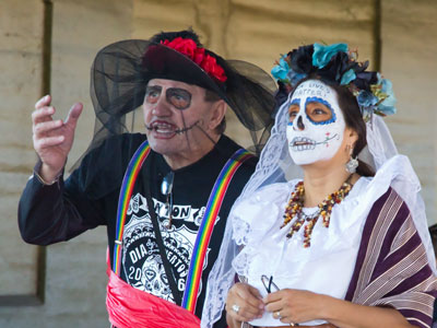 The Day of the Dead parade gets bigger every year.