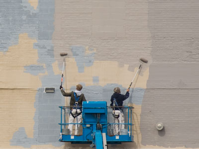 The job would go a lot faster if they agreed on a color.