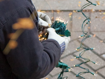 It`s beginning to look a lot like Christmas.